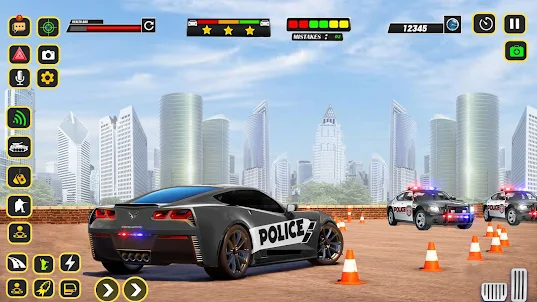 Police Gangster Chase Car Game