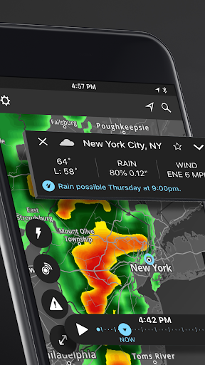 Android application Weather Radar Live Tracker screenshort