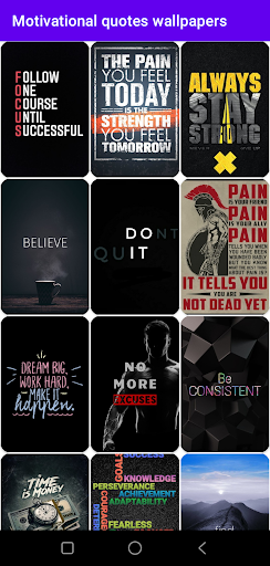 Android application Motivational Quotes Wallpapers screenshort