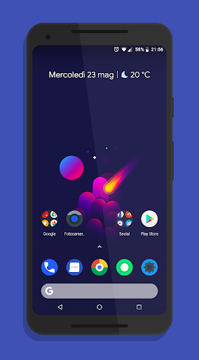 Android application Popsicle / Icon Pack screenshort