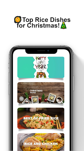 Screenshot of Rice Recipes App