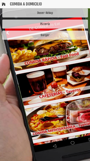 Android application LALOLA APP MALAGA screenshort