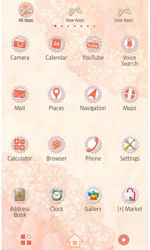 Girly Wallpaper Antique Rose Screen 2