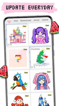 Pixel Art Coloring: Art Games screenshot 5