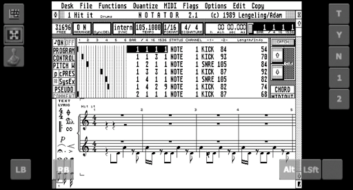 Hataroid Atari ST Emulator