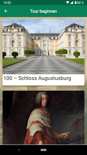 Android application Schlösser Brühl screenshort