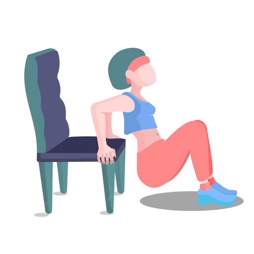 Chair Exercises  Icon