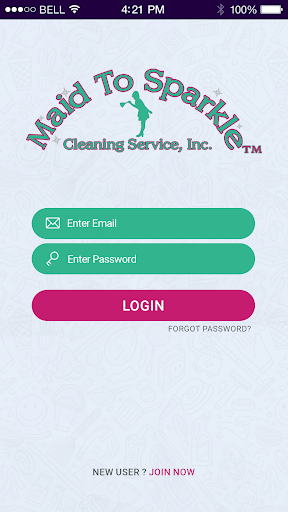 Maid To Sparkle Cleaning App Screen 2
