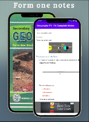 Android application Geography:f1-f4 complete notes screenshort