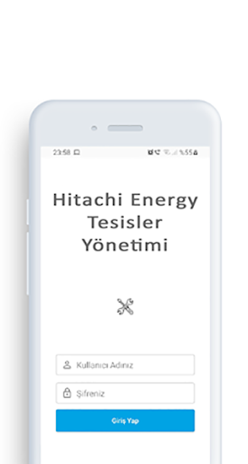 Android application Hitachi Energy Tesis Yönetimi screenshort
