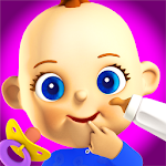 Talking Baby Games with Babsy Apk