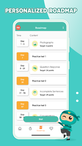Screenshot of Migii Prep – TOEIC® L&R Test