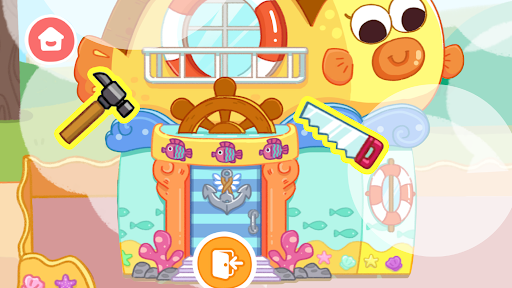 Android application Baby House: Kids' Design Game screenshort