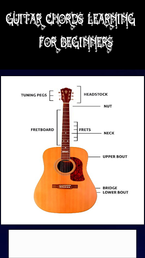 Android application Guitar Learning Notes screenshort