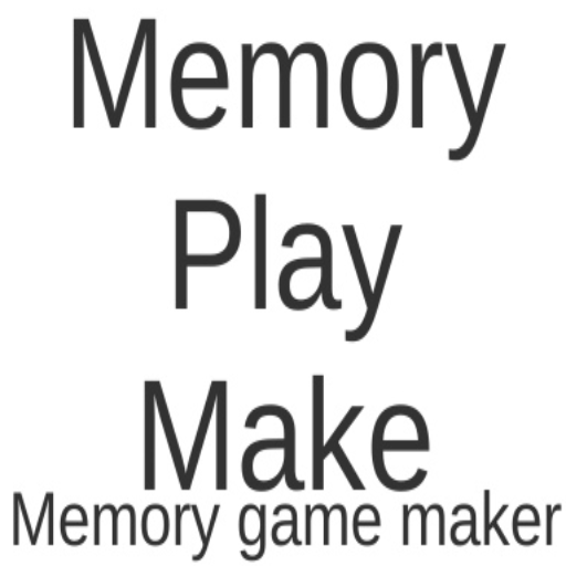 Memory game maker