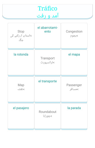 Learn Spanish Language in Urdu Screen 2
