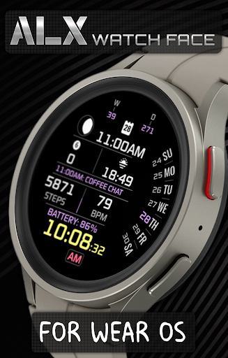 ALX06 Digital Watch Face