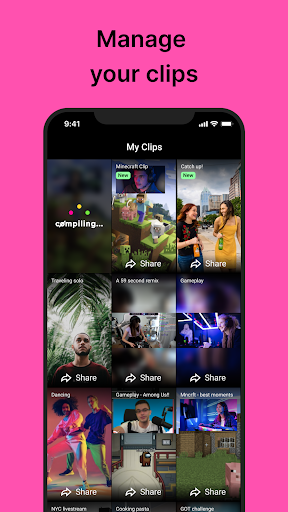 Screenshot of Cross Clip: Edit, Post, Grow