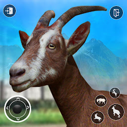 「动物模拟器山羊游戏」圖示圖片