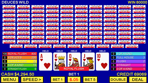 Multi-Hand Video Poker™ Games Screen 3