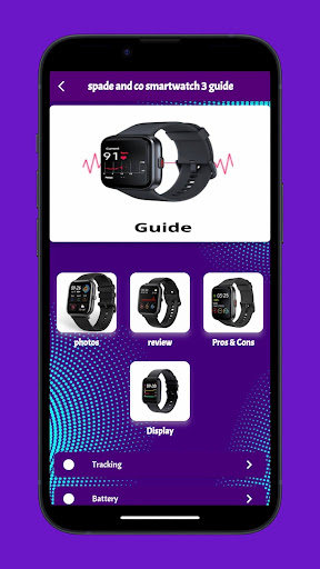spade and co smartwatch 3 guide