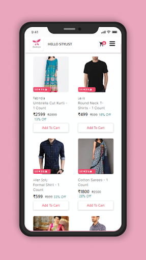 Ghodelivery customer Screen 2