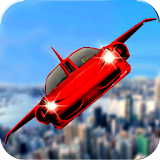 Futuristic Flying Car Ultimate - Aim and Fire icon