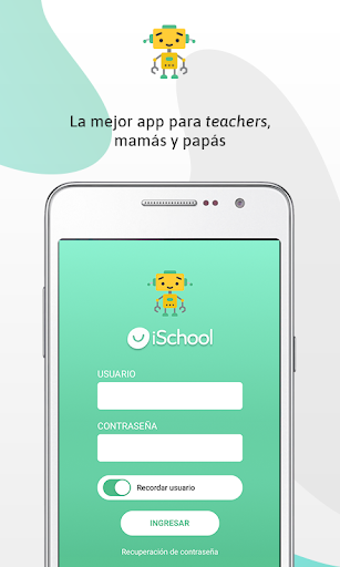 Android application iSchool: Centros Educativos screenshort