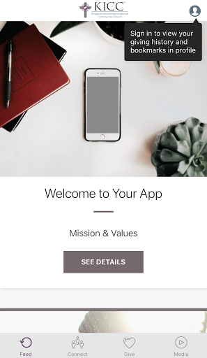 Android application KICCSB USA screenshort