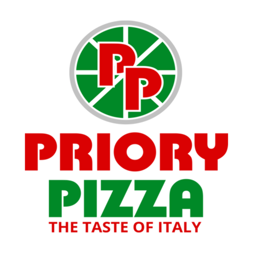 Priory Pizza logo