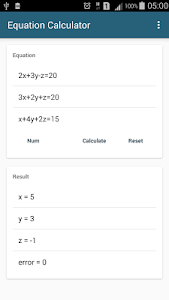 Algebra Equation Calculator Unknown