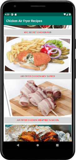Chicken Airfryer Screen 3