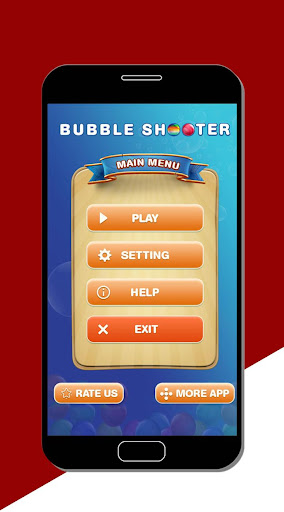 Android application Bubble Shooter screenshort