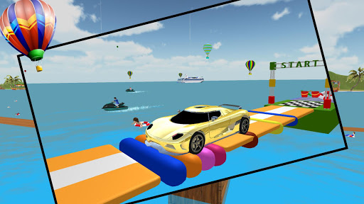 Extreme Water Car Stunts and R Screenshot 1 - AppWisp.com