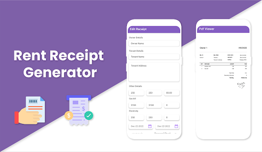 Android application Rent Receipt Maker - Generator screenshort