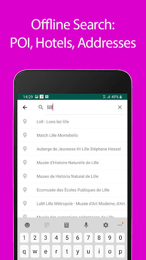 Lille Offline Map and Travel G Screen 3