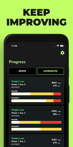 Screenshot of Start Elliptical: Workouts