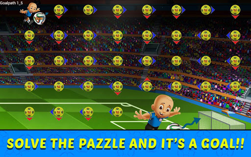 Screenshot of Mighty Raju Football Puzzle
