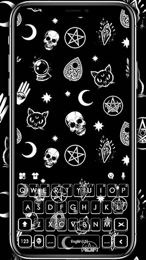 Android application Black Magic Doodle Keyboard Th screenshort