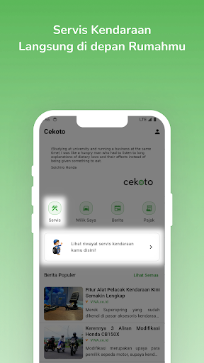 Cekoto - Sahabat Kendaraanmu Screen 2