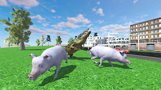 Angry Crocodile City Attack 3D - Screenshot 3