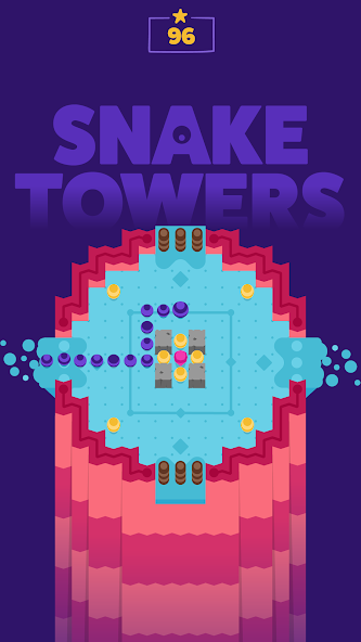 Snake Towers 1.3.5 APK + Мод (Unlimited money) за Android