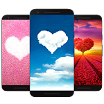 Cover Image of ดาวน์โหลด 💕 Love Wallpaper HD Hearts & Roses 💕 12 APK