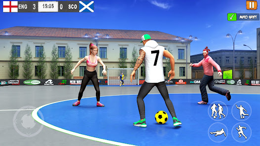 Street Soccer Futsal Game Mod APK 4.0 (Unlimited money) Gallery 1