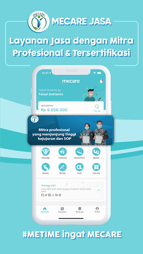Android application MECAREJasa - Aplikasi Jasa screenshort