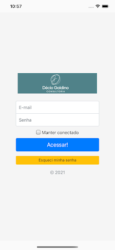 Android application Décio Galdino screenshort