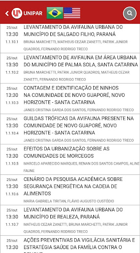 Congresso Internacional UNIPAR Screenshot 3 - AppWisp.com