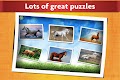 screenshot of Horse Jigsaw Puzzles Game Kids