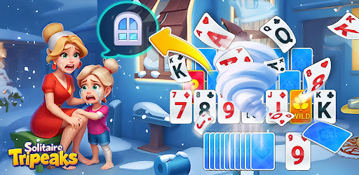 Solitaire TriPeaks Android app official cover banner
