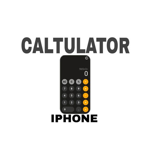 CALTULATOR - IPHONE MODEL logo